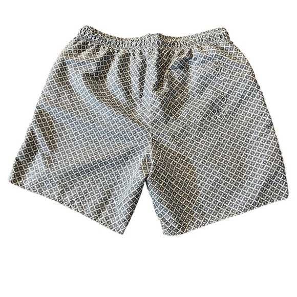 CABANA LIFE MEN’S REVERSIBLE SWIM TRUNKS SIZE LARGE BLUE & WHITE NWOT - Picture 9 of 13